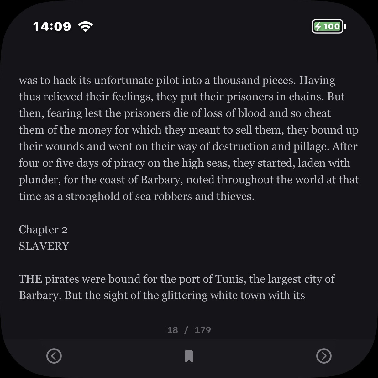 Reader Screen